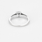 Bague 48 Mauboussin- Tu es le Sel de ma vie N°5 - Bague solitaire en or gris et diamants 58 Facettes DV13879-1