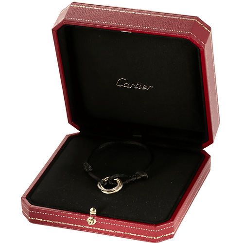 Bracelet CARTIER - Bracelet Trinity en trois ors et diamants 58 Facettes DV18320-3