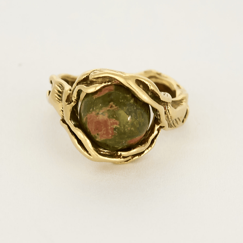 Bague 50 Gilbert Albert - Bague en or jaune et billes interchangeables 58 Facettes DV19649-2-50-2