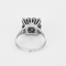 Bague 55 Bague en or gris et diamants 58 Facettes DV21012-2
