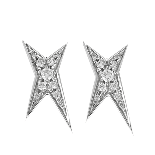 Boucles d'oreilles Mauboussin - Mes Nuances à Toi - Boucles d'Oreilles en or gris diamants 58 Facettes DV20747-1