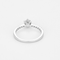 Bague 52 Bague solitaire en platine et diamants 58 Facettes DV13718-3-52-1