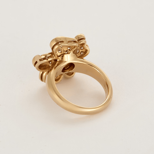 Bague 53 Leo Pizzo - Flora - Bague en or rose et diamants 58 Facettes DV20701-2-53-2