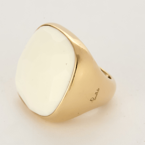 Bague 50 Bague Pomellato en or rose et opale cacholong 58 Facettes DV20614-1-50-2