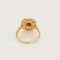 Bague 53 Bague en or jaune et grenat almandin 58 Facettes DV20601-1