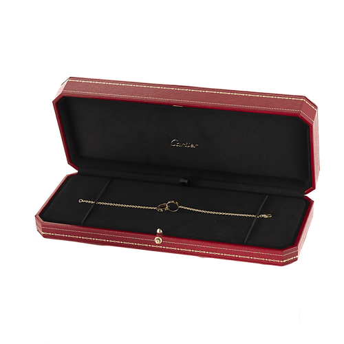 Bracelet CARTIER -  Bracelet  LOVE sur chaîne en or jaune 58 Facettes DV20344-1