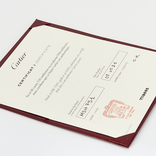 Bracelet CARTIER -  Bracelet  LOVE sur chaîne en or jaune 58 Facettes DV20344-1