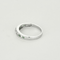 Bague 55.5 Bague jonc en or blanc, diamants et émeraudes 58 Facettes DV20084-1