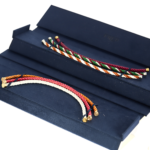 FRED - FORCE 10 - Grand Modèle - Bracelet en or jaune et diamants