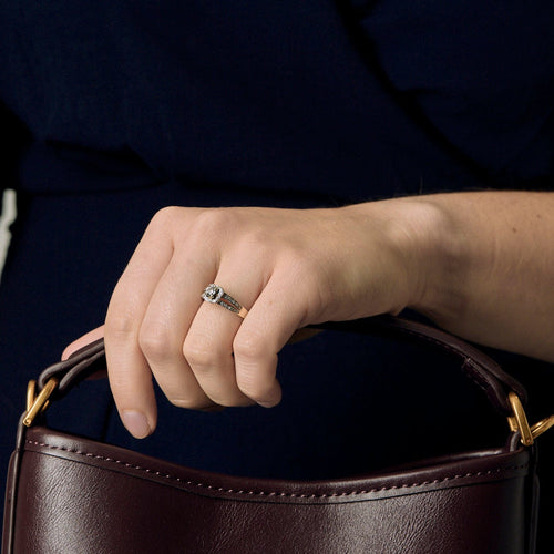 Bague 52 MAUBOUSSIN -  Chance of Love n°2 - Bague en or gris et diamants 58 Facettes DV21184-1