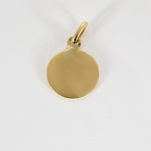 Pendentif Augis - Pendentif Médaille d'amour en or jaune 58 Facettes DV20103-1