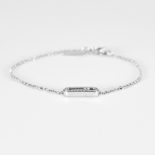 MESSIKA - Bracelet pavé Move Uno en or gris et diamants 58 Facettes DV0541-9