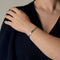 Bracelet Dinh Van - Serrure -Bracelet  en or gris et diamant 58 Facettes DV20355-1