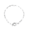 Bracelet Dinh Van Menottes R10 - Bracelet en or gris, Diamants 58 Facettes DV21154-1