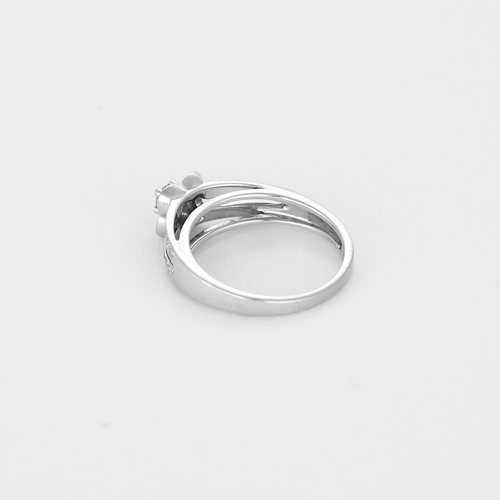 Bague 49 Mauboussin  - Bague Chance of Love n°1 en or gris et diamants 58 Facettes DV20375-1