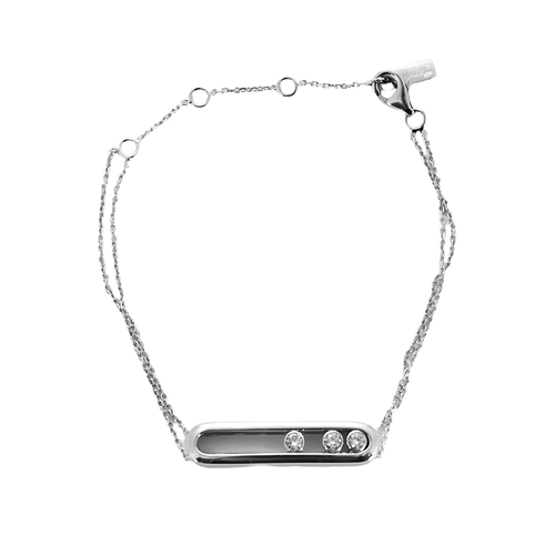 Bracelet MESSIKA – Move Classique - Bracelet en or gris et diamants 58 Facettes DV20023-3