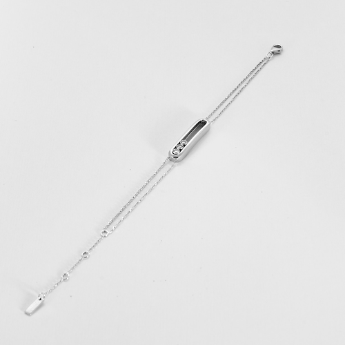 Bracelet MESSIKA – Move Classique - Bracelet en or gris et diamants 58 Facettes DV20023-3