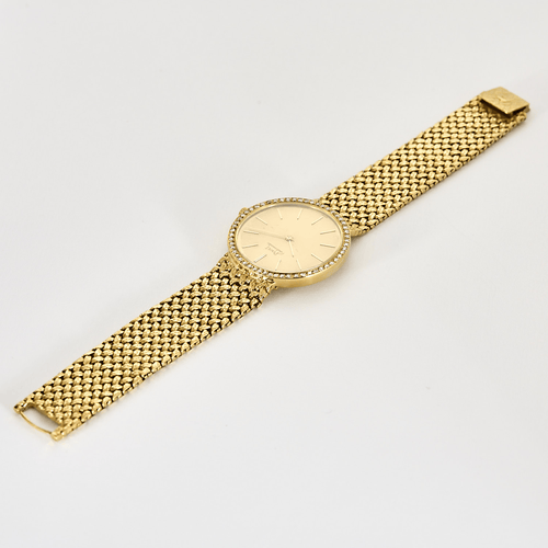 Montre PIAGET - Montre en or jaune à boitier rond à mouvement automatique 58 Facettes DV17952-1