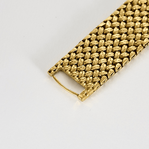 Montre PIAGET - Montre en or jaune à boitier rond à mouvement automatique 58 Facettes DV17952-1