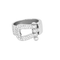 Bague 54 FRED - Force 10 - Grand Modèle - Bague en or gris et diamants 58 Facettes DV22134-1-54-3