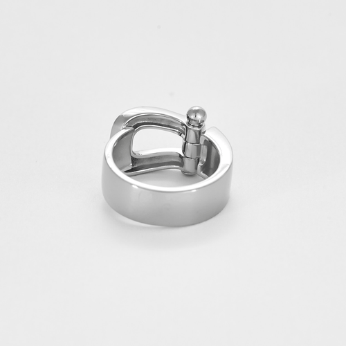 Bague 52 FRED Force 10 Grand Modèle - Bague en or blanc et diamants blancs. 58 Facettes DV20447-2