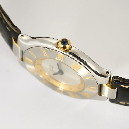 Montre CARTIER - Must 21 - Montre en acier et métal doré 58 Facettes DV21612-1