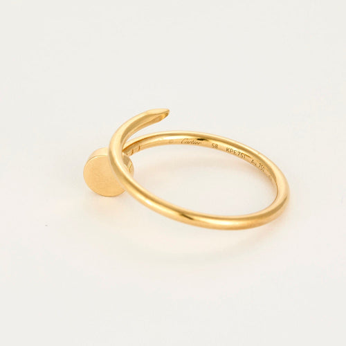 Bague 58 Cartier - Juste un Clou - Petit Modèle - Bague en or jaune 58 Facettes DDV21254-1-58-2
