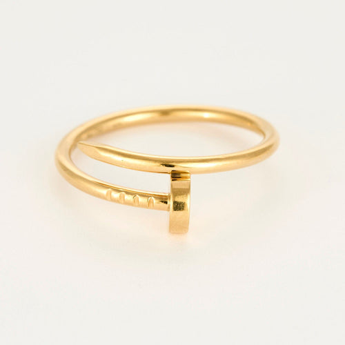 Bague 58 Cartier - Juste un Clou - Petit Modèle - Bague en or jaune 58 Facettes DDV21254-1-58-2