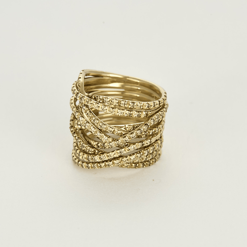 Bague 50 Stern- Zephyr - Bague en or jaune et diamants 58 Facettes DV21952-1-50-2