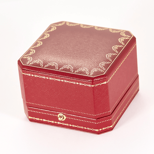 Bague 49 Cartier - Trinity - Bague petit modèle, semi-pavée en or de trois couleurs 58 Facettes DV17058-10