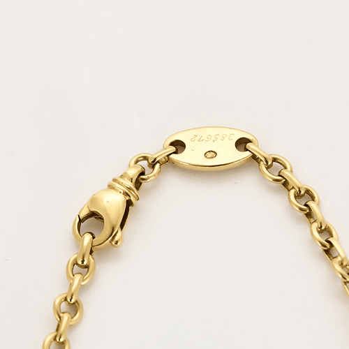 Collier Chaumet Chaine en or jaune. Petit Modèle. 58 Facettes DV20113-2