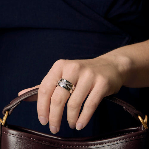 Bague 55 MAUBOUSSIN - Mes nuances à toi - Bague en or gris et diamants 58 Facettes DV22481-1