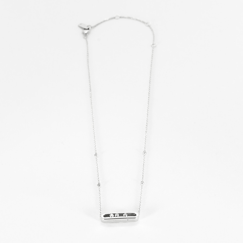 Collier MESSIKA-  Baby Move  en or gris et diamants 58 Facettes DV20383-1