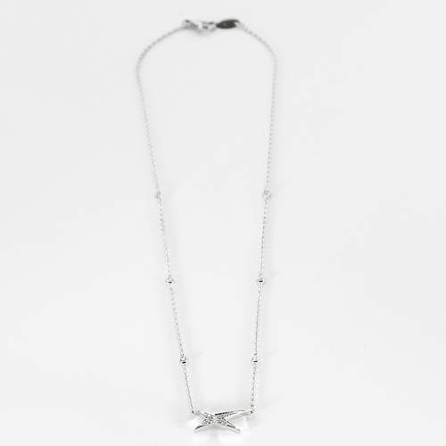 Collier Mauboussin - Collier "Mes Nuances à Toi" or blanc et diamants 58 Facettes DV21779-2