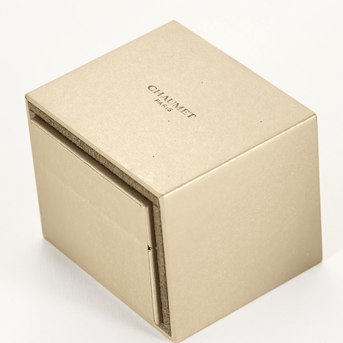 Bague 53 CHAUMET - Lien - Large Bague en or jaune et diamants 58 Facettes DV22403-1-53-2