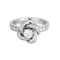 Bague 51 Boucheron - Pivoine - Bague en or gris  et diamants 58 Facettes DV22684-1-51-2