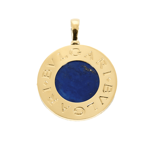 Pendentif Bulgari Pendentif  en or jaune et or gris, lapis-lazuli et onyx 58 Facettes DV0834-8
