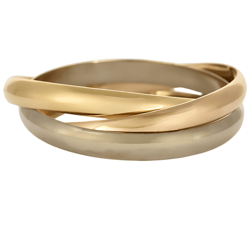 Bracelet CARTIER - Trinity - Extra Large - Bracelet trois anneaux trois ors 58 Facettes DV20803-1