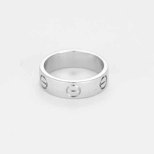 Bague 51 Cartier - Love - Classique - Alliance en or gris 58 Facettes DV21963-1