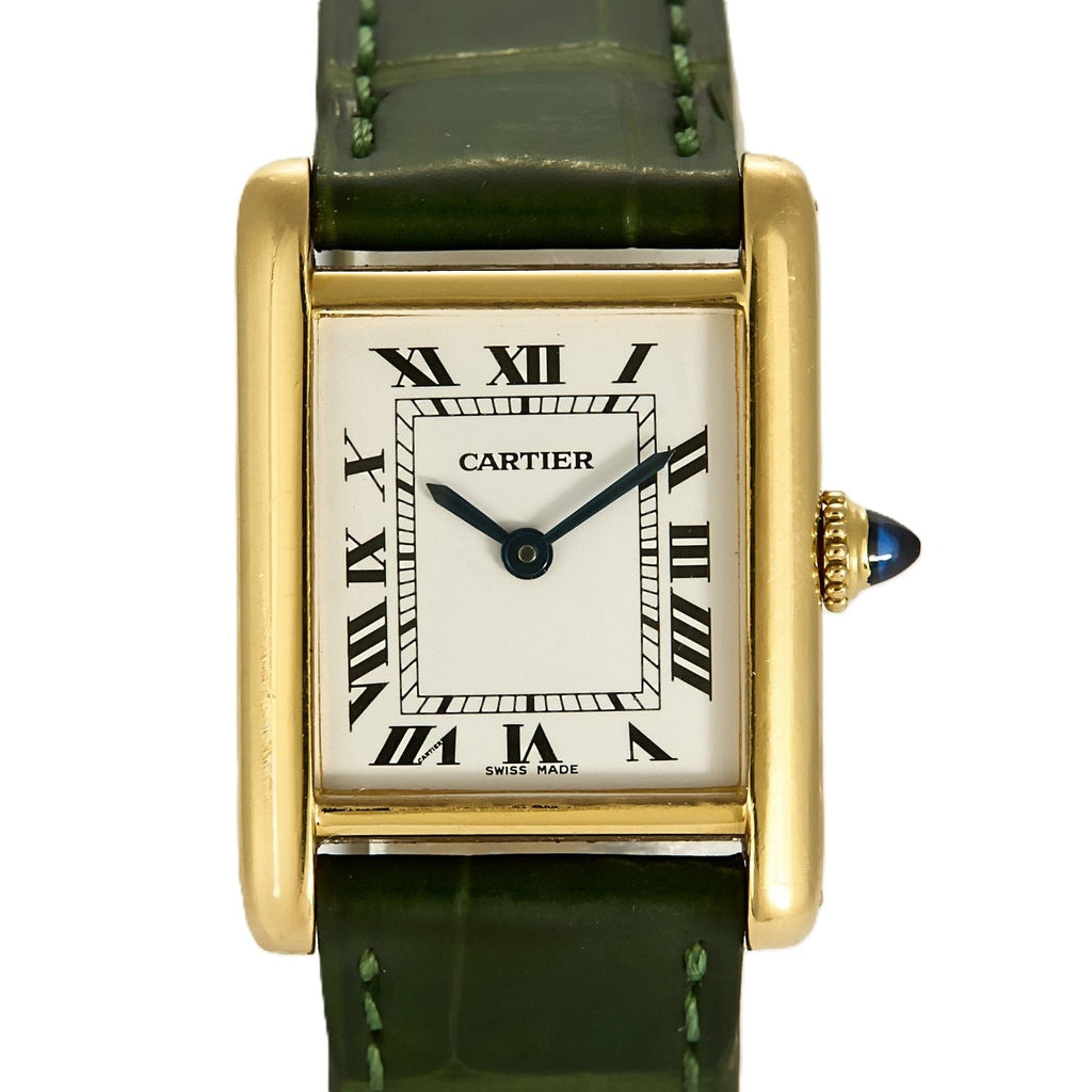     CARTIER - Tank Louis Cartier - Montre en or jaune  