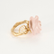 Bague 46 Dior  "Pré Catelan", Dior en or rose, quartz rose, diamant. Victoire de Castellane 58 Facettes DDV22149-3