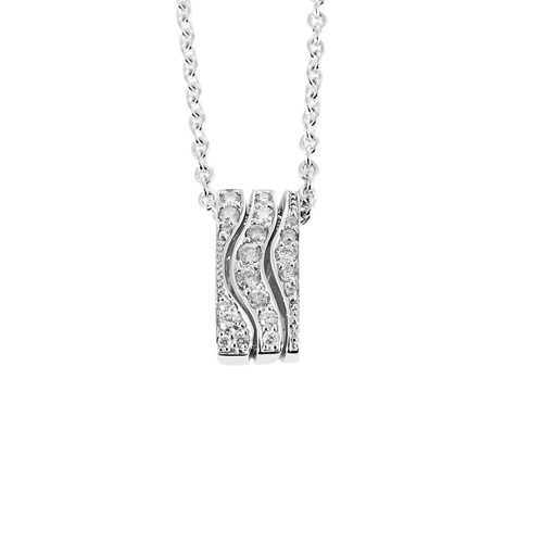 Collier Collier en or gris et diamants 58 Facettes DV7339-4