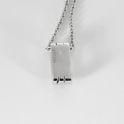 Collier Collier en or gris et diamants 58 Facettes DV7339-4