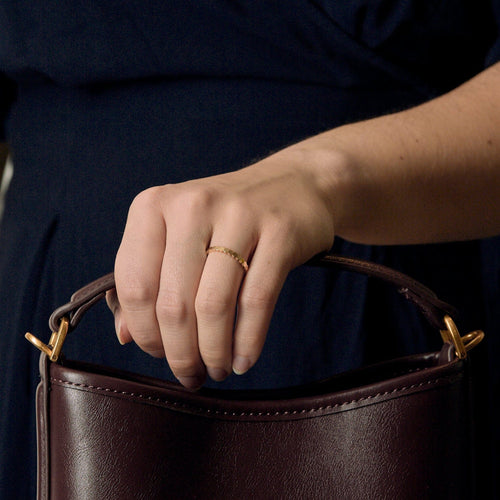 Bague 56 CHAUMET - Bee my Love - Alliance en or jaune 58 Facettes DV22963-1-56-3