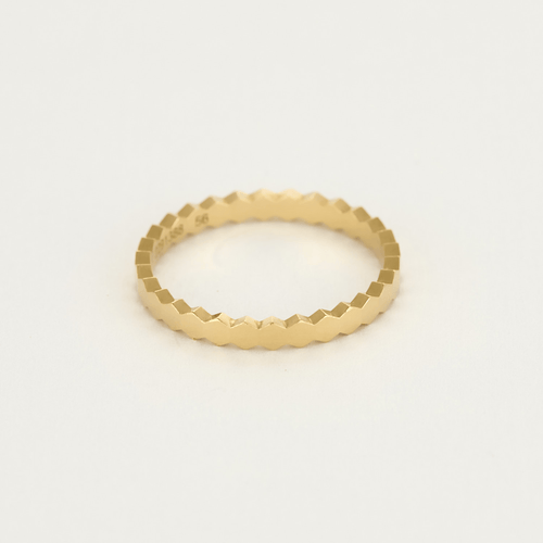 Bague 56 CHAUMET - Bee my Love - Alliance en or jaune 58 Facettes DV22963-1-56-3