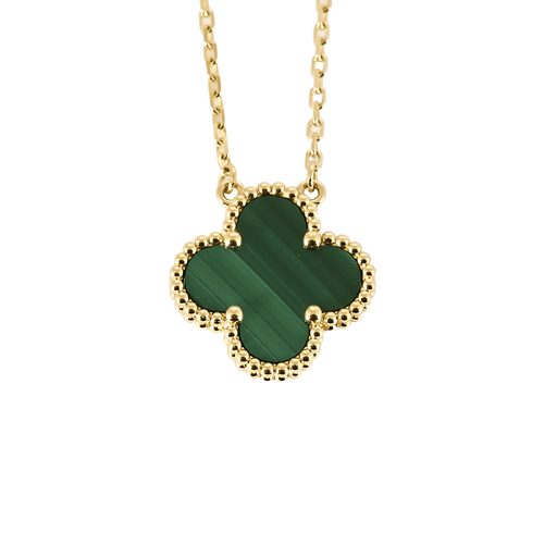 Collier Van Cleef & Arpels - Vintage Alhambra - Collier en or jaune et malachite 58 Facettes DV0830-29