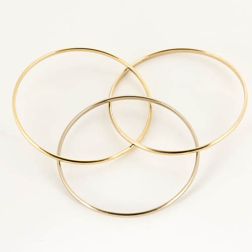 Bracelet Cartier Trinity Petit Modèle - Bracelet en trois ors 58 Facettes DV17058-11