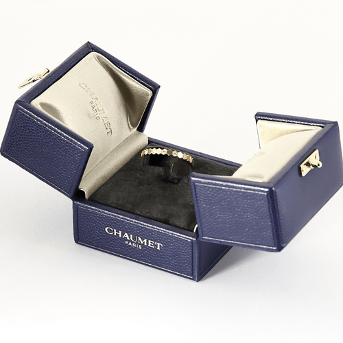 Bague 56 CHAUMET - Bee my love - Alliance en or jaune et diamants 58 Facettes DV22963-2-56-3