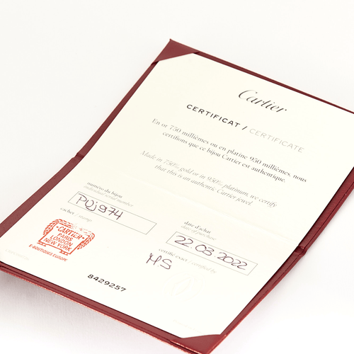 Collier Cartier - Trinity - Mini Modèle - Collier en or de trois couleurs 58 Facettes DV17058-13