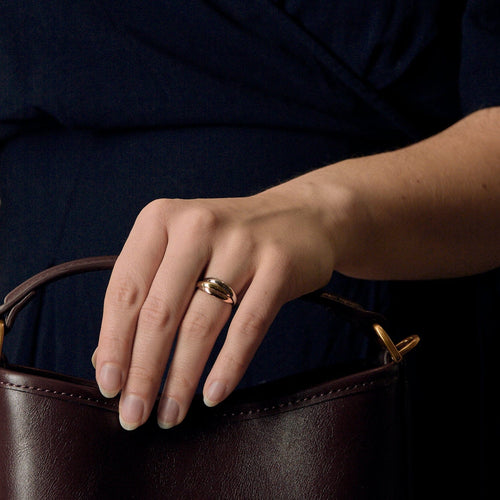 Bague 49 Cartier Bague Trinity PM en trois ors 58 Facettes DV22522-1